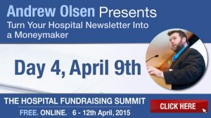 AOlsen - Hospital Fundraising - Newsletter